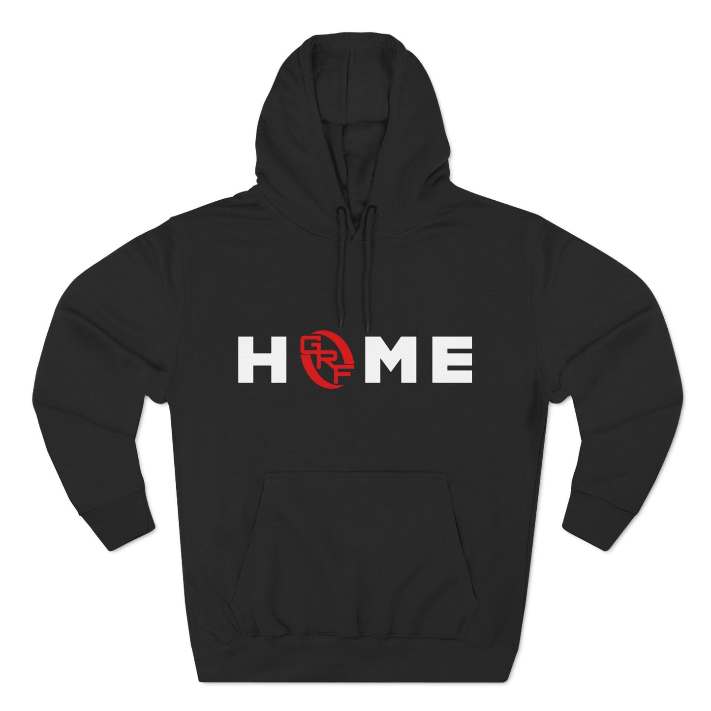 GRF HOME Logo Black Hoodie