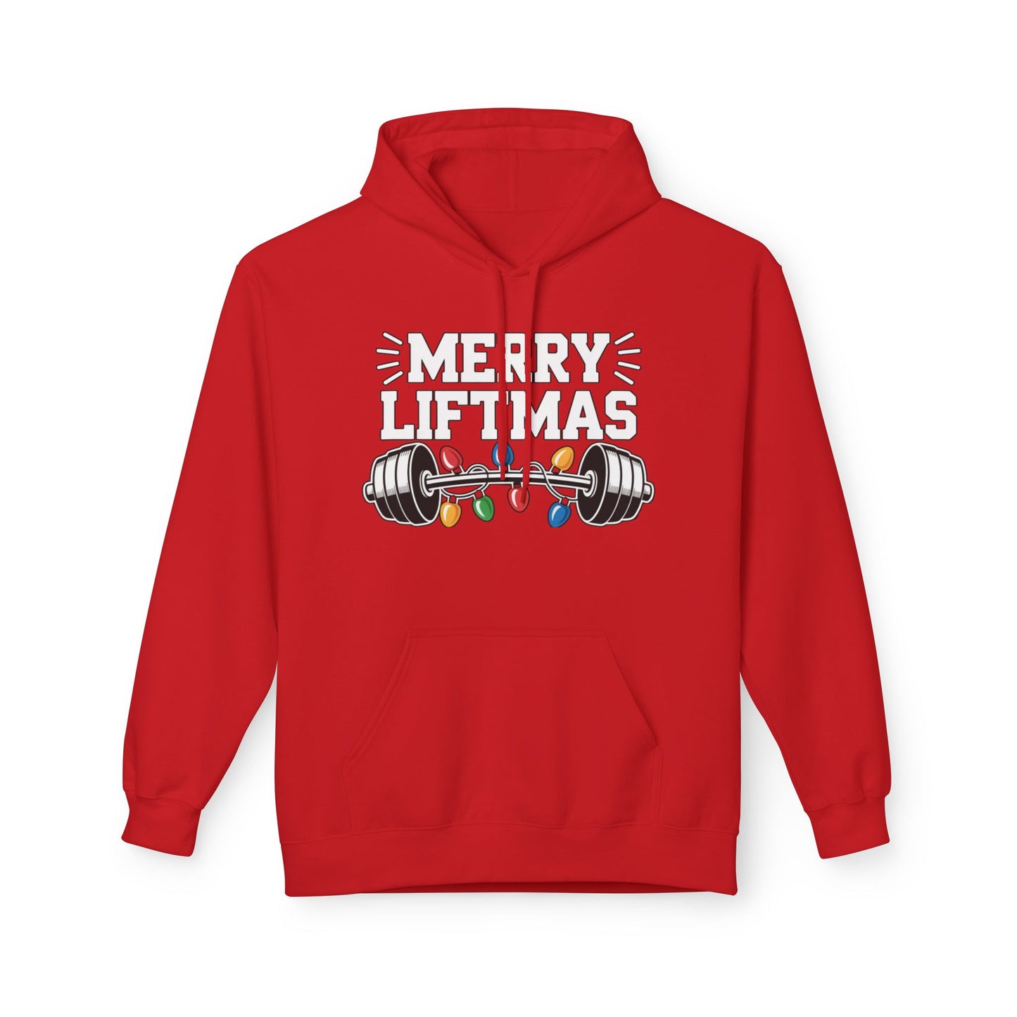 GRF Merry Liftmas Red Hoodie